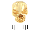 Wisiorek złoty pr.585 charms czaszka (2)